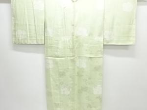 未使用品　花模様単衣長襦袢